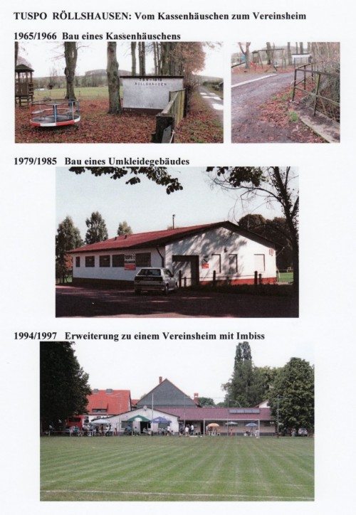 Aus der TuSpo-Geschichte: Vom Kassenhäuschen zum Vereinsheim
