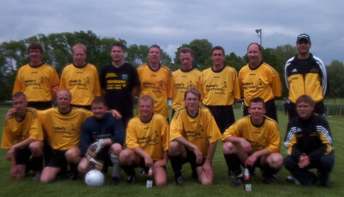 Aus der TuSpo-Geschichte: II: Mannschaft 2004 Meister