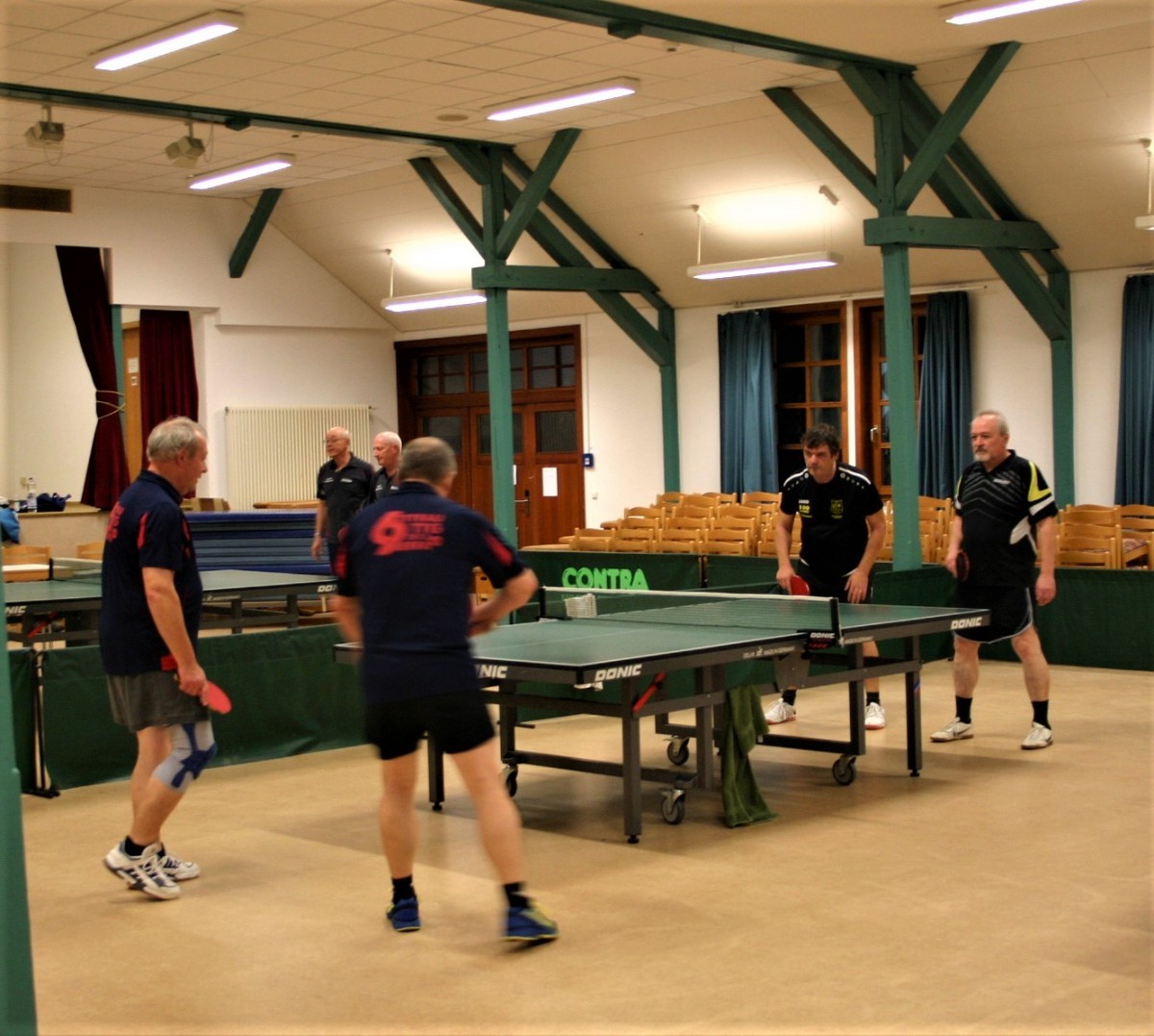 Engagierte Tischtennis-Partie gegen TTG Ottrau/Berfa 2013 IV