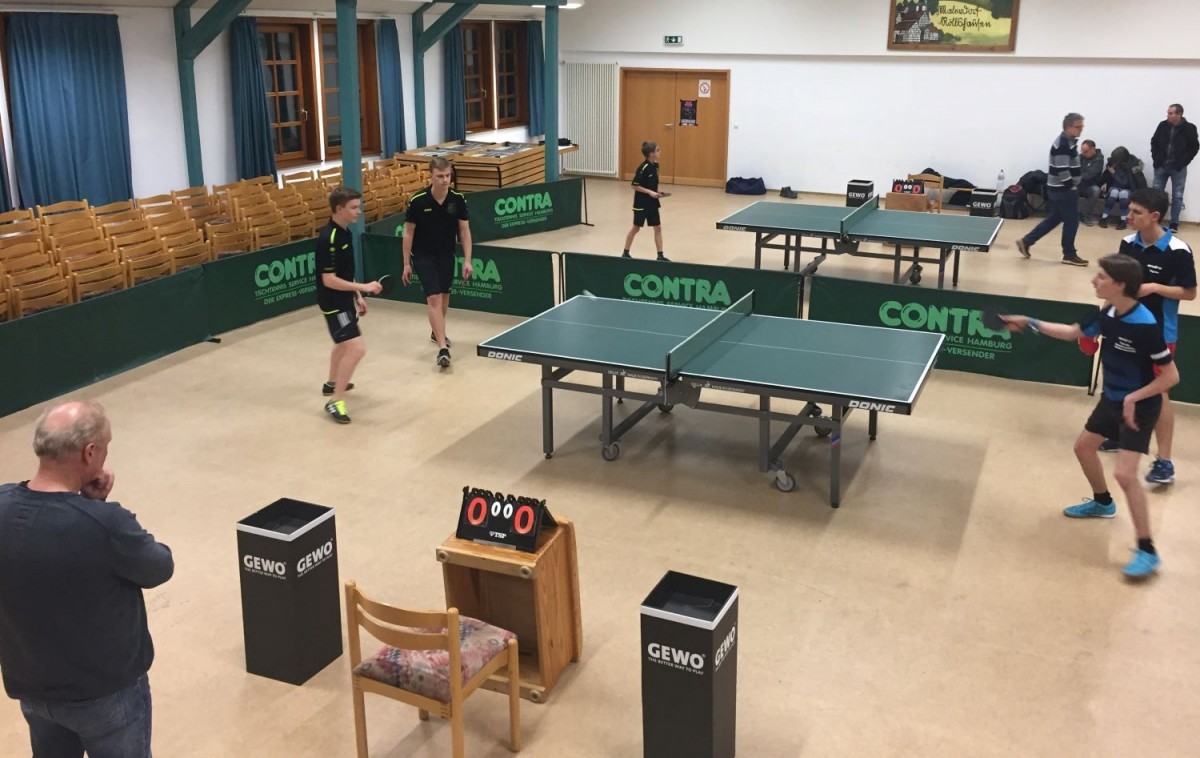 Tischtennis: Ergebnis TT-Jugend