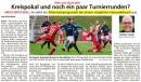 Kreispokal und Turniere als Alternative bei Abbruch der Saison?