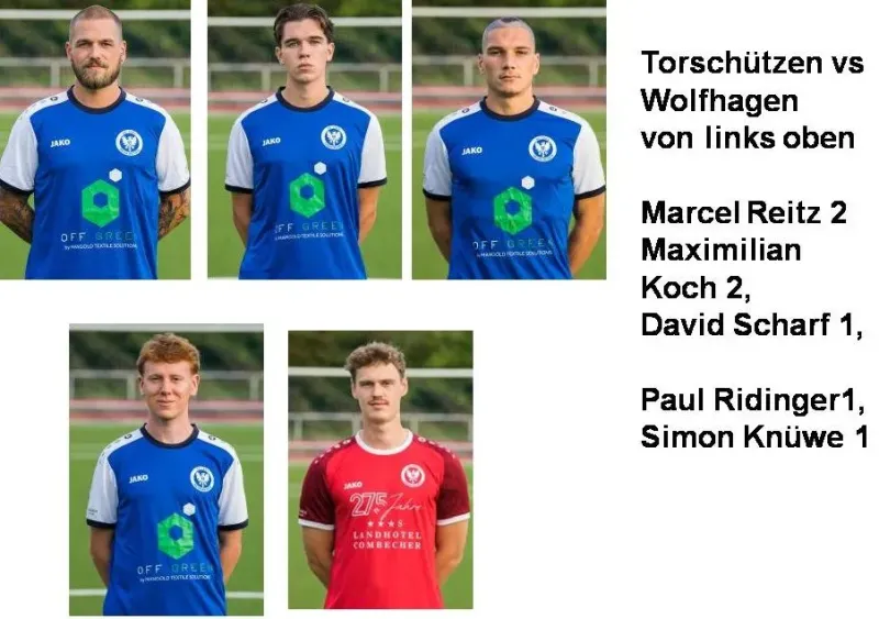 Aktuelle Torjägerliste des SG Neukirchen/Röllshausen - I Teams