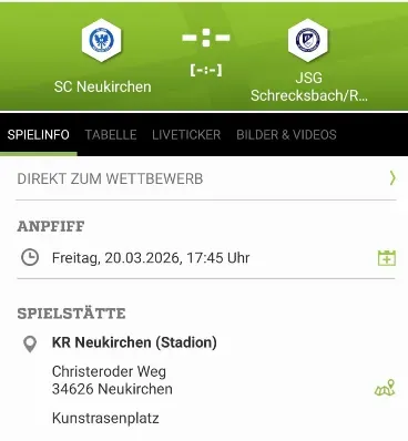E-Jugend Topspielderby am Freitag in Neukirchen
