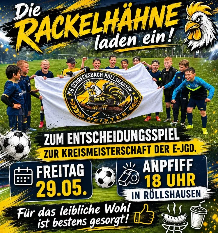 E-Jugend am Freitag im ersten Spiel um die Kreismeisterschaft