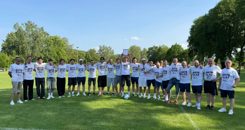 SG Neukirchen II-Team wurde für Gewinn der Meisterschaft in der KLA 2 geehrt