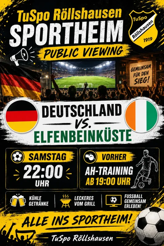 Samstag beim TuSpo !