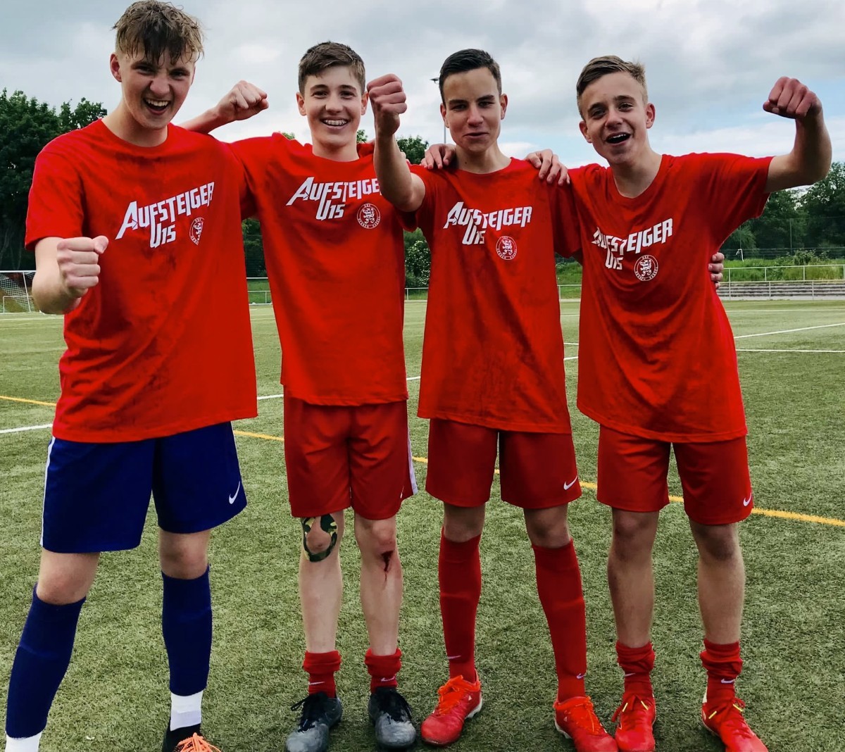 U 15 Jugendliche in der Regionalliga !
