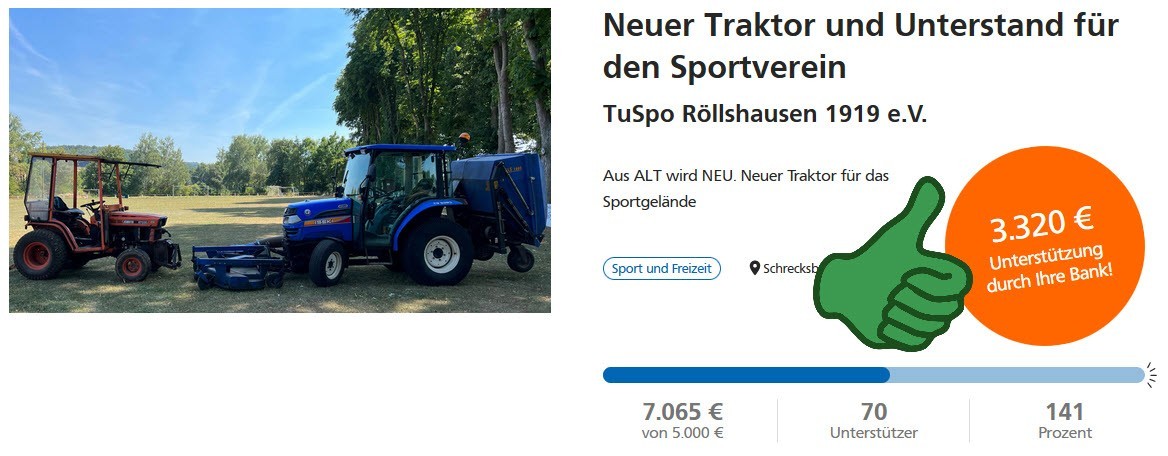WIR haben es geschafft! Crowdfunding Projekt erfolgreich!