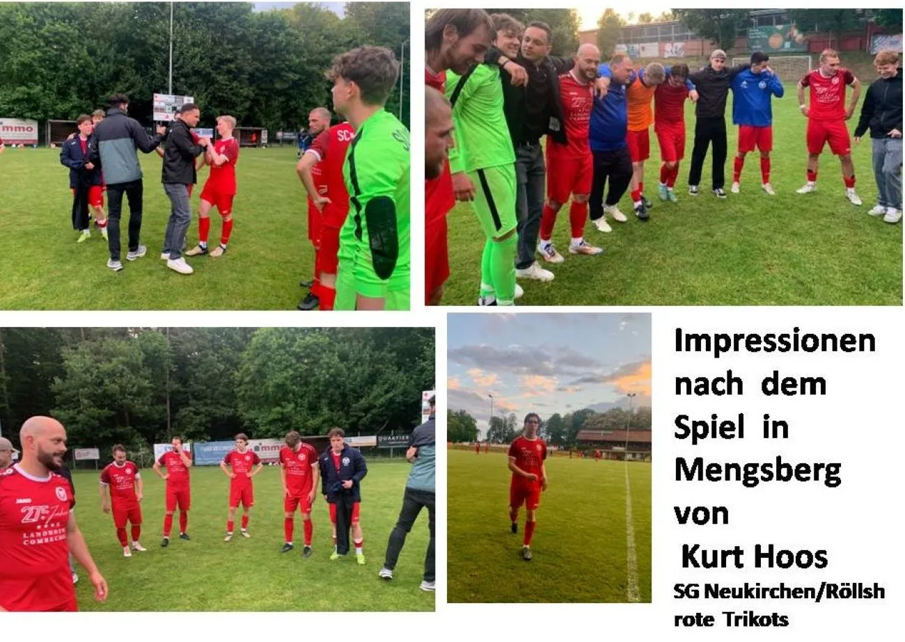 Foto-Impressionen nach dem Spiel in Mengsberg