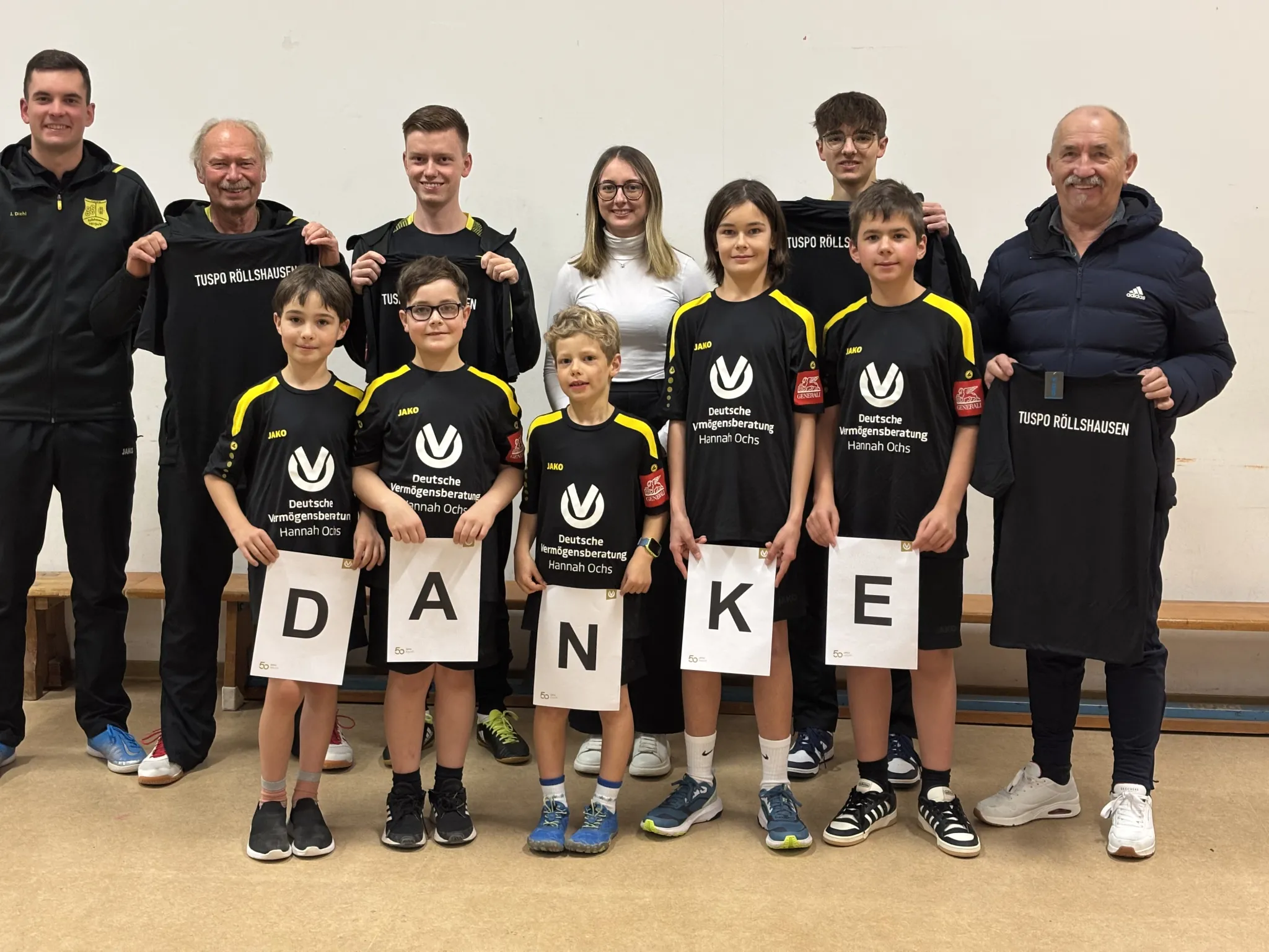 TuSpo TT-Abteilung erfreut über vorweihnachtliche Unterstützung