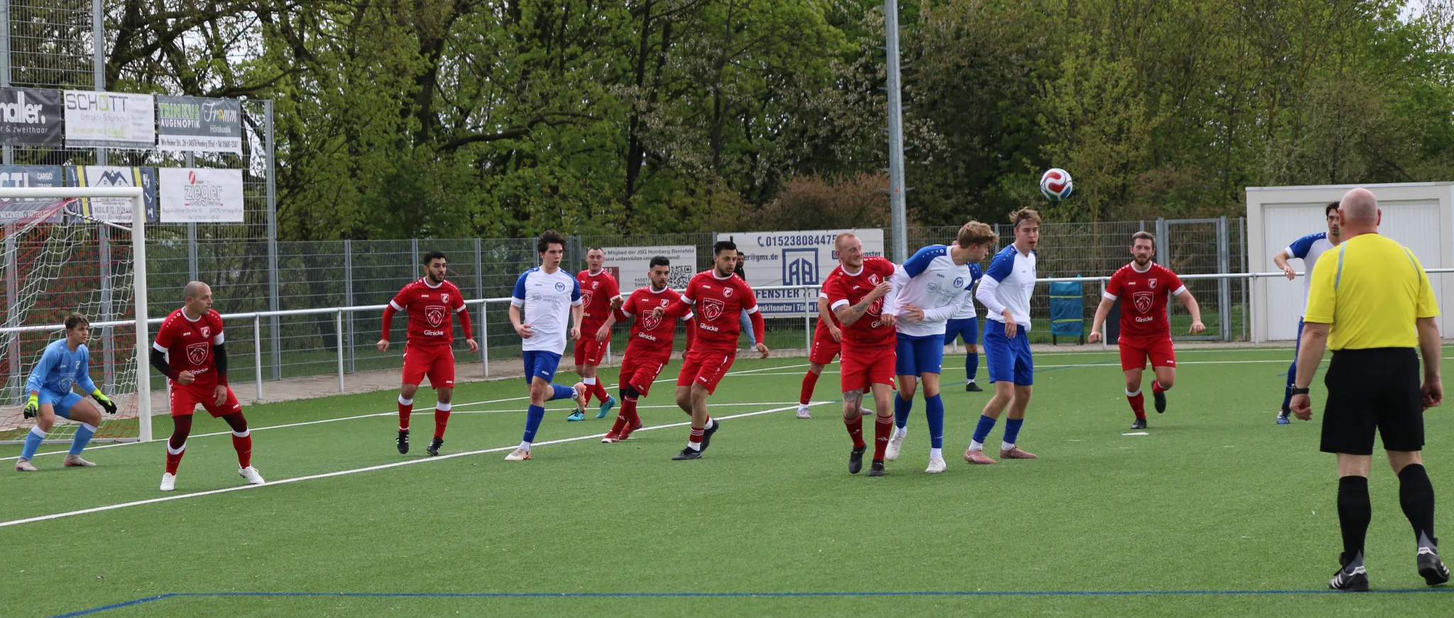 Zweite Mannschaft dreht Spiel bei Homberg II durch Leistungssteigerung