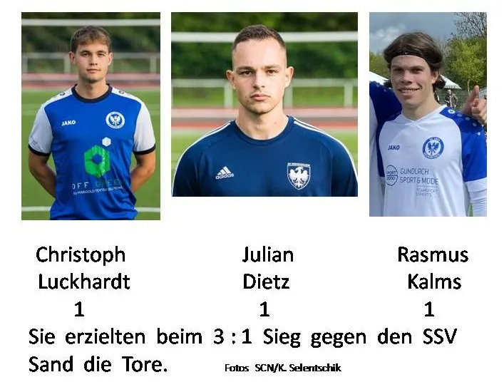 Aktuelle Torjägerliste des SG Neukirchen/Röllshausen - I Teams