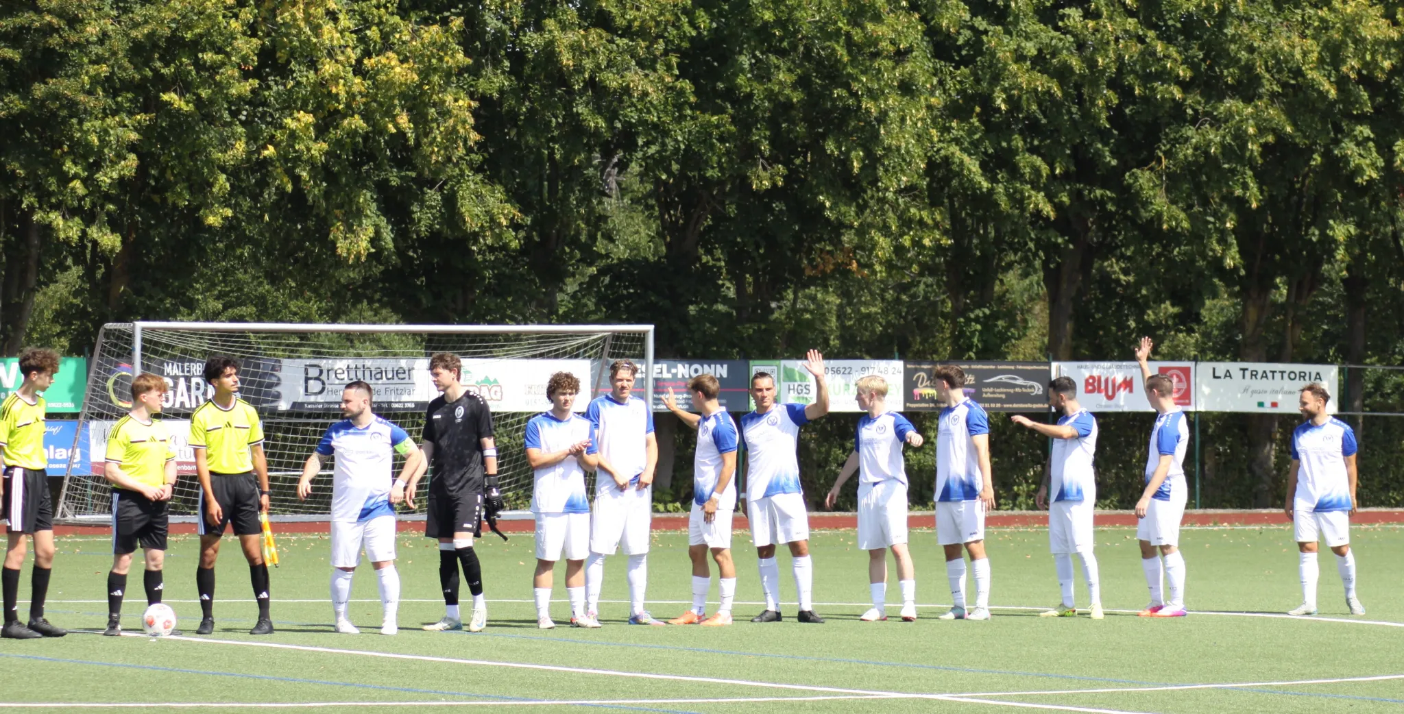 Rückblick auf das Spiel der ersten SG Mannschaft in Fritzlar