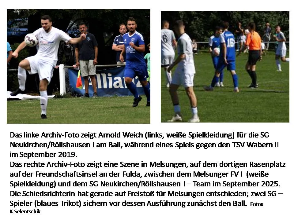 Beide SG Neukirchen/Röllshausen Teams auswärts stark gefordert
