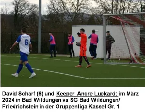 Torhüter Andre Luckhardt bei der SG Neukirchen/Röllshausen verabschiedet