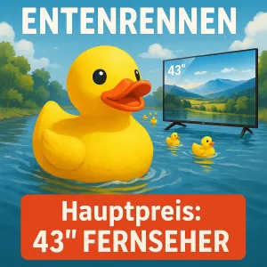 🐤 Traditionelles Entenrennen auf der Schwalm 🐤