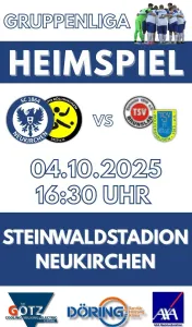Samstag: SG Neukirchen/Röllsh. vs Brunslar/W. Gruppenliga