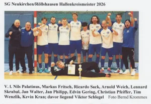 SG Neukirchen/Röllshausen wurde Hallenkreismeister 2026 bei den Senioren