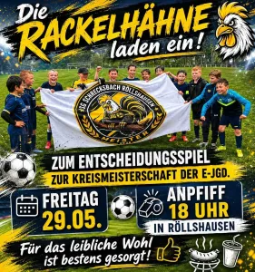 E-Jugend am Freitag im ersten Spiel um die Kreismeisterschaft